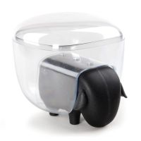 Держатель для ватных дисков Sheep чёрный-прозрачный