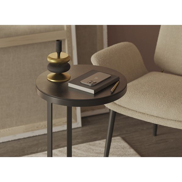 Столик кофейный hans, D41 см, черный Bergenson Bjorn