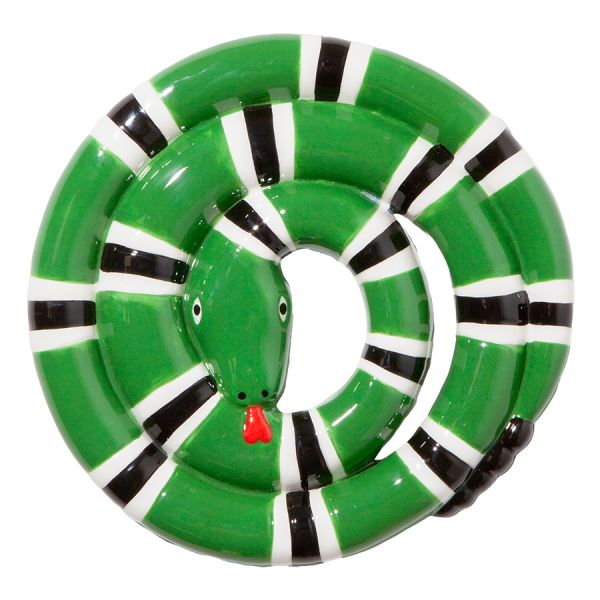 Подставка под горячее snake, зеленая Doiy