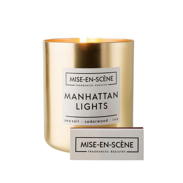 Свеча ароматическая mise en scene manhattan lights 50 ч