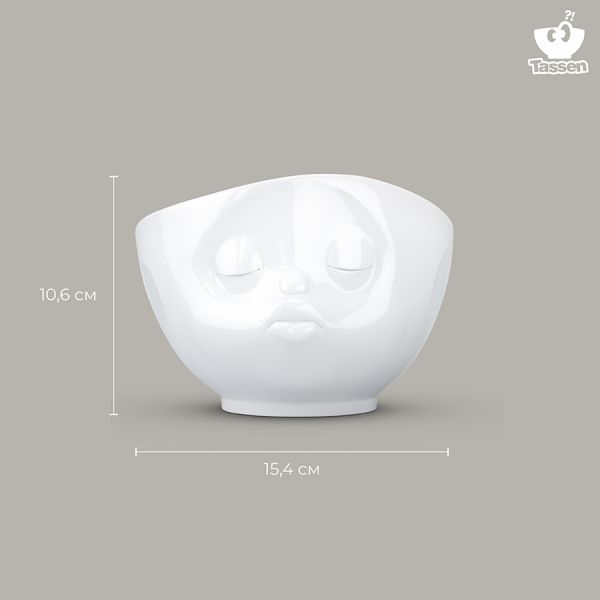 Чаша tassen kissing 500 мл белая