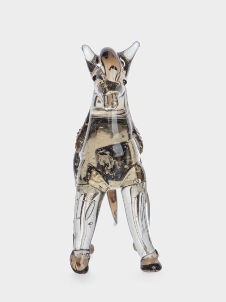 Статуэтка 8х6 см, стекло, коричневая, Лошадка, Horse Anna Lafarg
