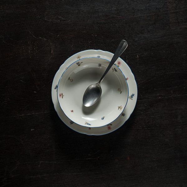 Салатник 16.3 см, фарфор цвета слоновой кости, синий, Marieluise, 001.291590(4003106028011), SELTMANN