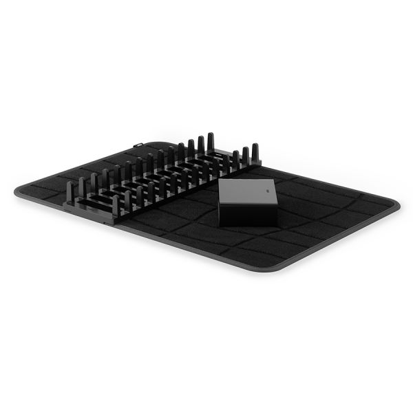 Коврик для сушки посуды udry, 43х61 см, черный Umbra