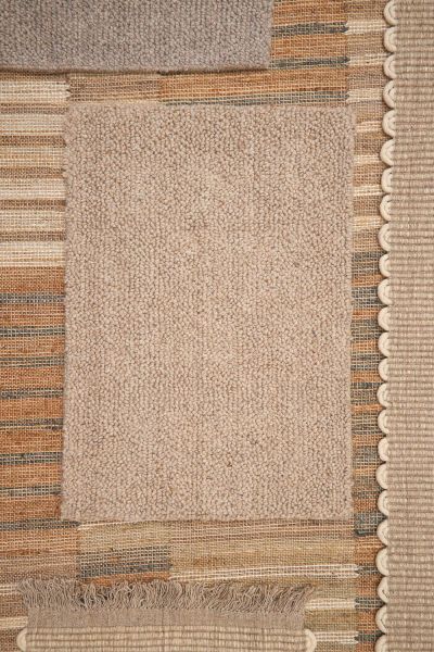 Ковер из шерсти salem бежевого цвета 60x90 см из коллекции ethnic Tkano