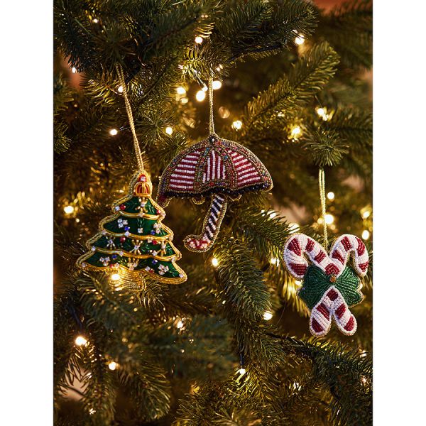 Набор ёлочных украшений christmas blink из коллекции new year essential, 3 шт Tkano