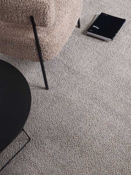 Ковер из шерсти salem серого цвета 160x230 см из коллекции ethnic Tkano