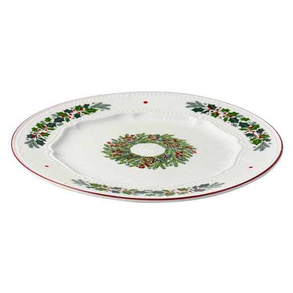 Набор из четырех тарелок nordic winter из коллекции new year essential, D23 см Tkano