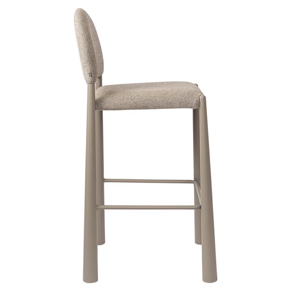 Стул барный freddi, рогожка, жемчужно-серый Bergenson Bjorn