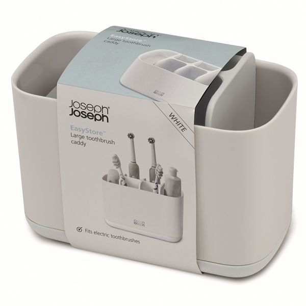 Органайзер для зубных щеток easystore™ большой белый