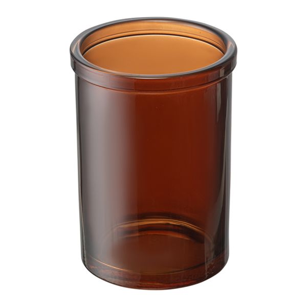 Стакан для зубных щеток amber, темно-янтарный Bergenson Bjorn Bath
