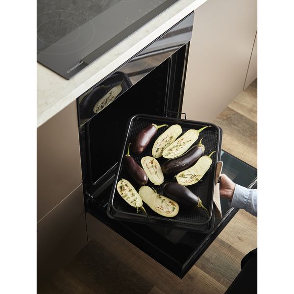 Противень для запекания с решеткой-гриль roast masters, 36х45 см, черный Liberty Jones