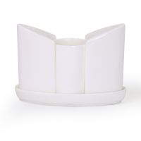 Набор солонка, перечница, подставка под зубочистки 