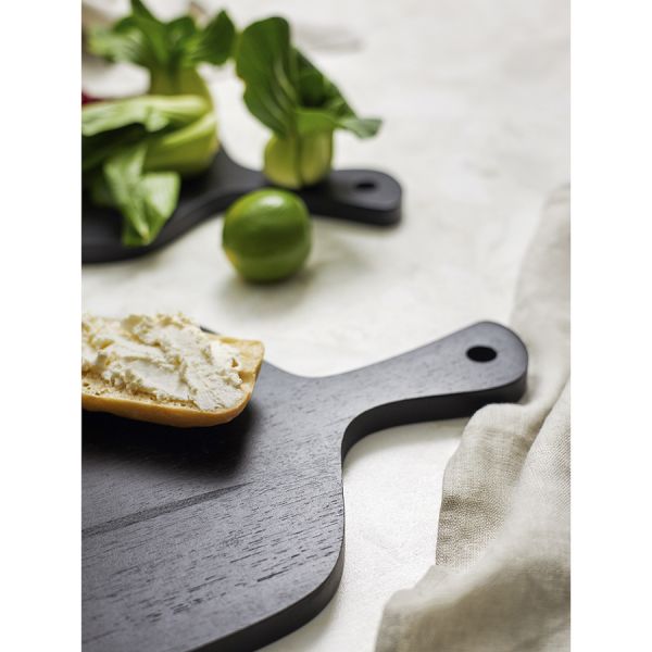 Доска сервировочная rubris 23х70 см, черная Liberty Jones