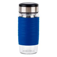 Термокружка для чая с ситечком EMSA Tea Mug 0,38л синяя     (4)     3110600589