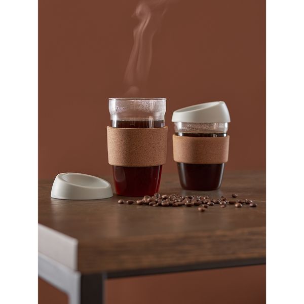 Кружка cozy cup 450 мл, светло-серая Smart Solutions