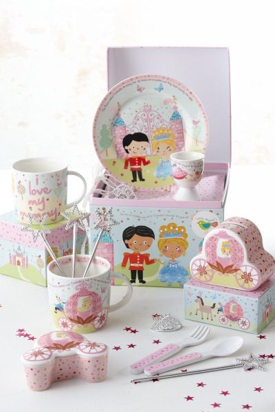 Набор посуды для сервировки CHURCHILL «Золушка» детский 4 предмета в коробке 