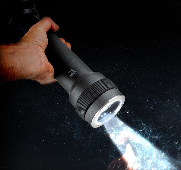 Мельница для перца с подсветкой деревянная 30 см, графит, BBQ, 41526, PEUGEOT,