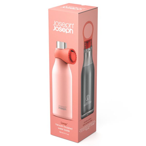 Термобутылка loop 500 мл коралловая