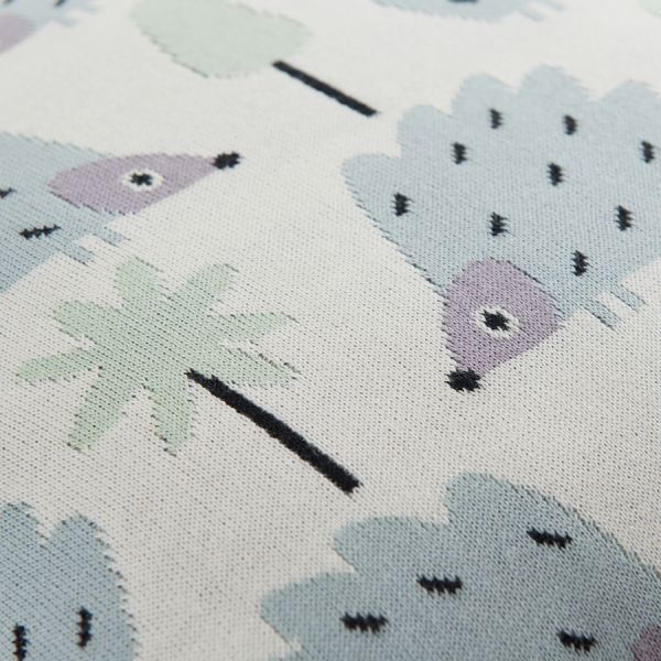 Подушка декоративная с принтом Ежик ugo из коллекции tiny world 35х35 см Tkano