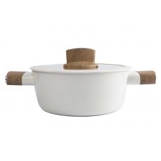 Кастрюля 20 см, 2,2 л, с крышкой, с покрытием, алюминий, молочная, Palisander ANNA LAFARG