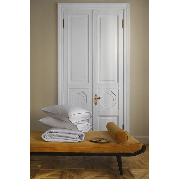 Комплект постельного белья из сатина из коллекции meditation, caramel, 200х220 см Tkano