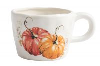 Кружка 340 мл, керамика, молочная, Тыквы, Bright pumpkin ANNA LAFARG
