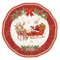 Тарелка десертная christmas heritage 20 см Easy Life
