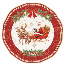 Тарелка десертная christmas heritage 20 см Easy Life