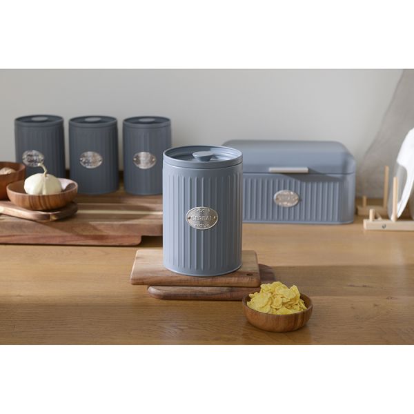 Банка для хранения zinco, 2,2 л, серая Smart Solutions