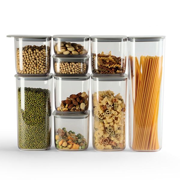 Контейнер для хранения с плоской крышкой 600 мл синий