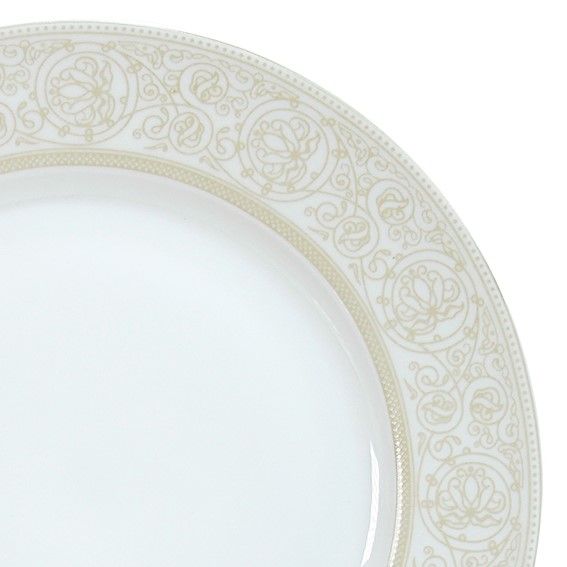 Набор чайных пар 250 мл Дионис-Шампань, костяной фарфор, АККУ