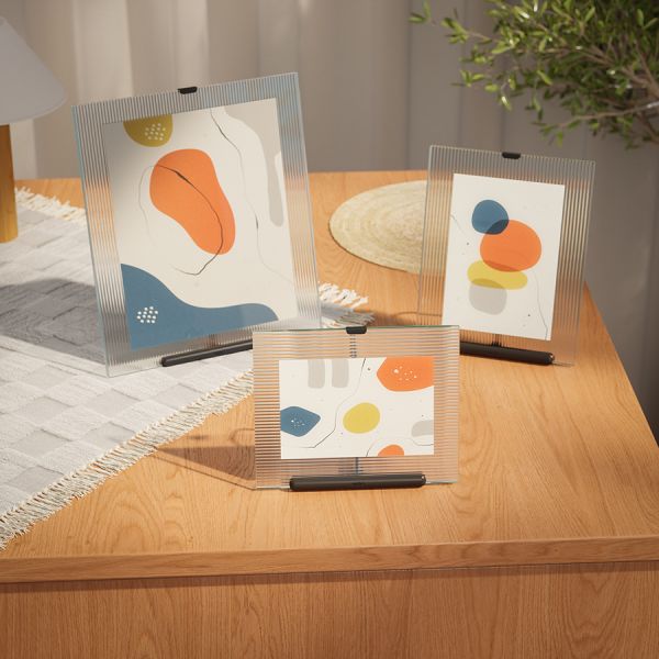 Фоторамка flute, 26х30 см, черная Umbra
