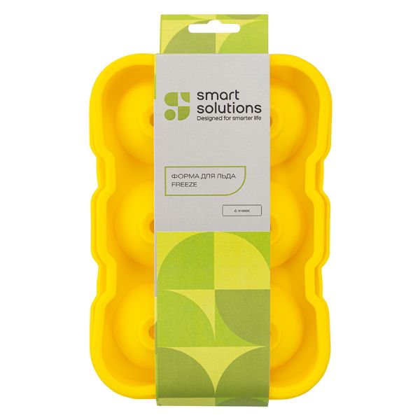 Форма для льда freeze, 6 ячеек Smart Solutions

