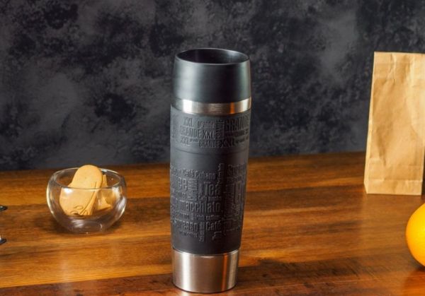 Термокружка 500 мл EMSA TRAVEL MUG GRANDE черная 