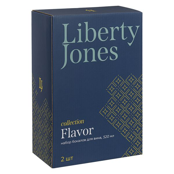 Набор бокалов для вина flavor, 520 мл, 2 шт Liberty Jones