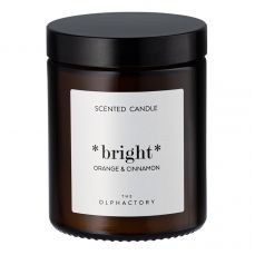 Свеча ароматическая the olphactory, bright, orange&cinnamon, 30 ч Ambientair
