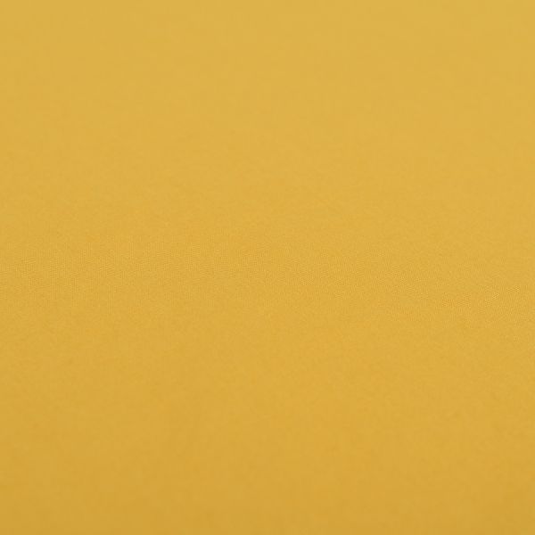 Простыня горчичного цвета из органического стираного хлопка из коллекции essential, 180х270 см Tkano