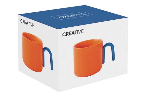 Кружка Creative 0.35 л, оранжевая Easy Life