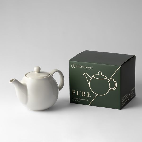 Чайник заварочный pure, 1 л, светло-серый Liberty Jones