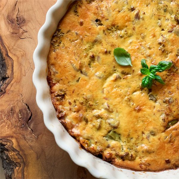 Форма Киш II малая ?24,5 см, цвет: белый     (3) (324)     116024