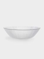 Салатник 20 см, 950 мл, стекло, с золотистым кантом, Wengen Anna Lafarg