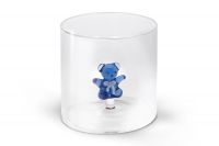 Стакан 250 мл, стекло Б, Медвежонок Тедди, голубой, Monterey WD Lifestyle