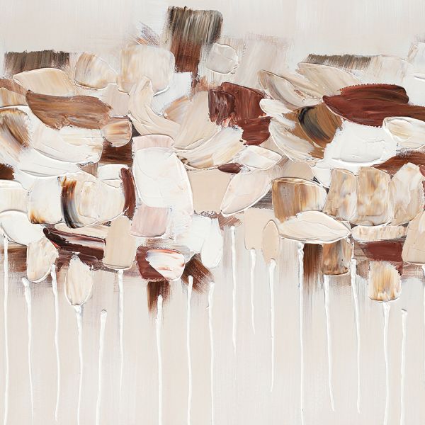 Панно декоративное fleur, 70х120 см, бежевое Bergenson Bjorn