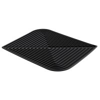 Коврик для сушки посуды dry flex, 34,6х44,6 см, темно-серый Smart Solutions