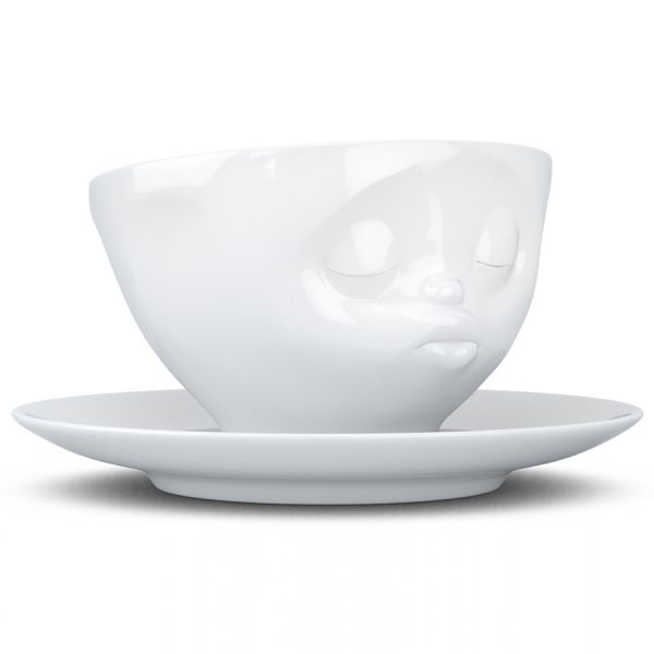 Чайная пара tassen kissing 200 мл белая