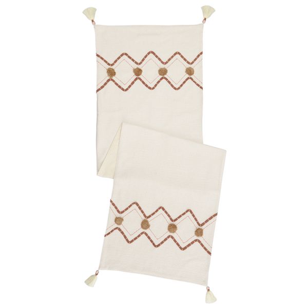 Дорожка на стол с вышивкой geometry из коллекции ethnic 45х150 см Tkano