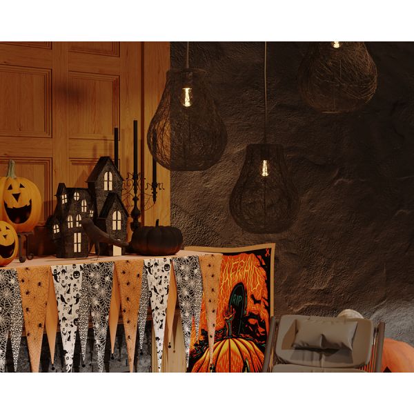 Светильник подвесной vinger, D27х35 см, черный Bergenson Bjorn