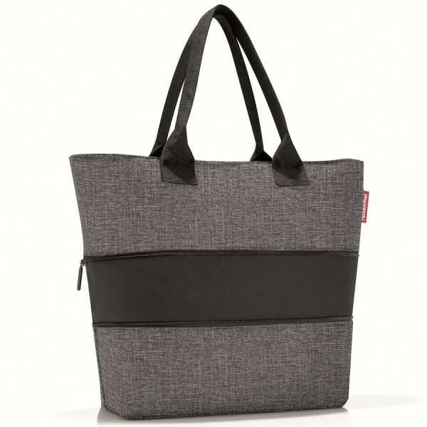 Сумка shopper e1 twist silver