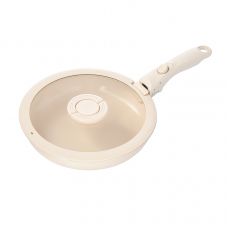 Сковорода с крышкой и съемной ручкой smart ceramic, 24 см, Smart Solutions, SS0000379